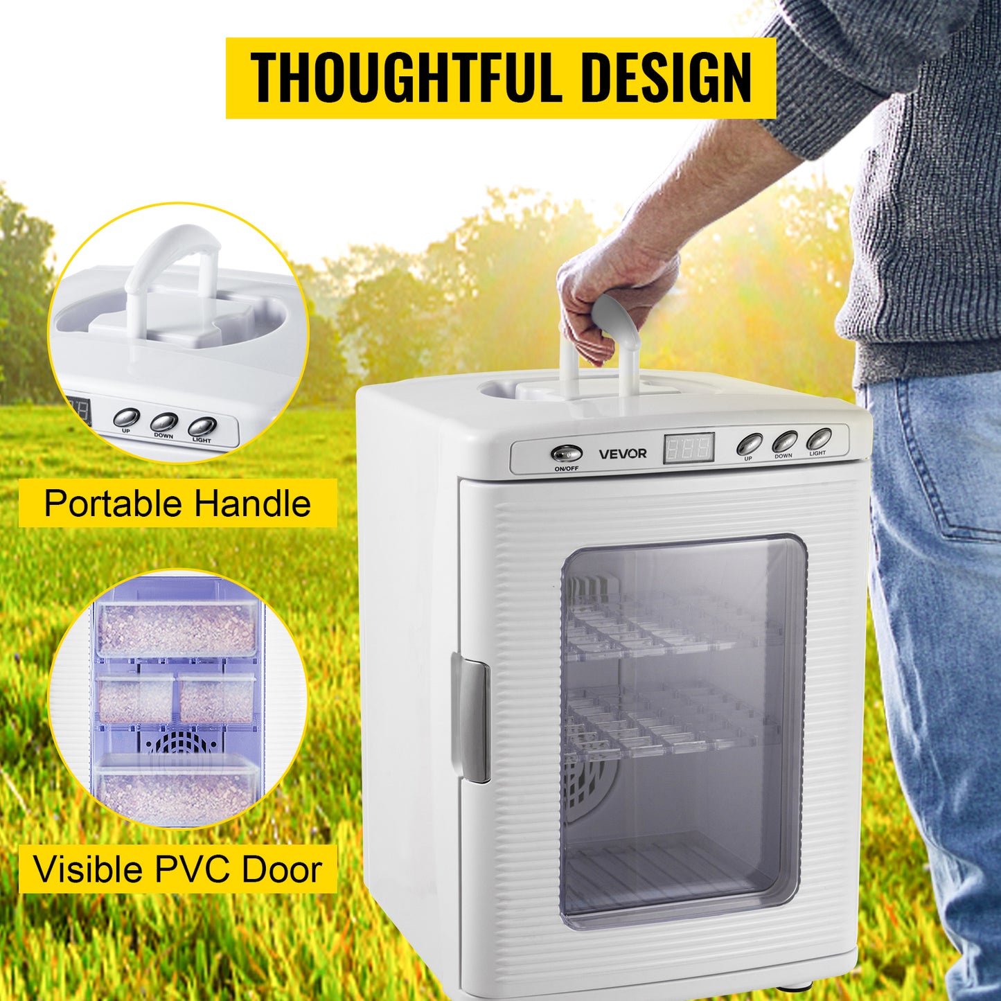 SucceBuy 25L Reptile Incubator