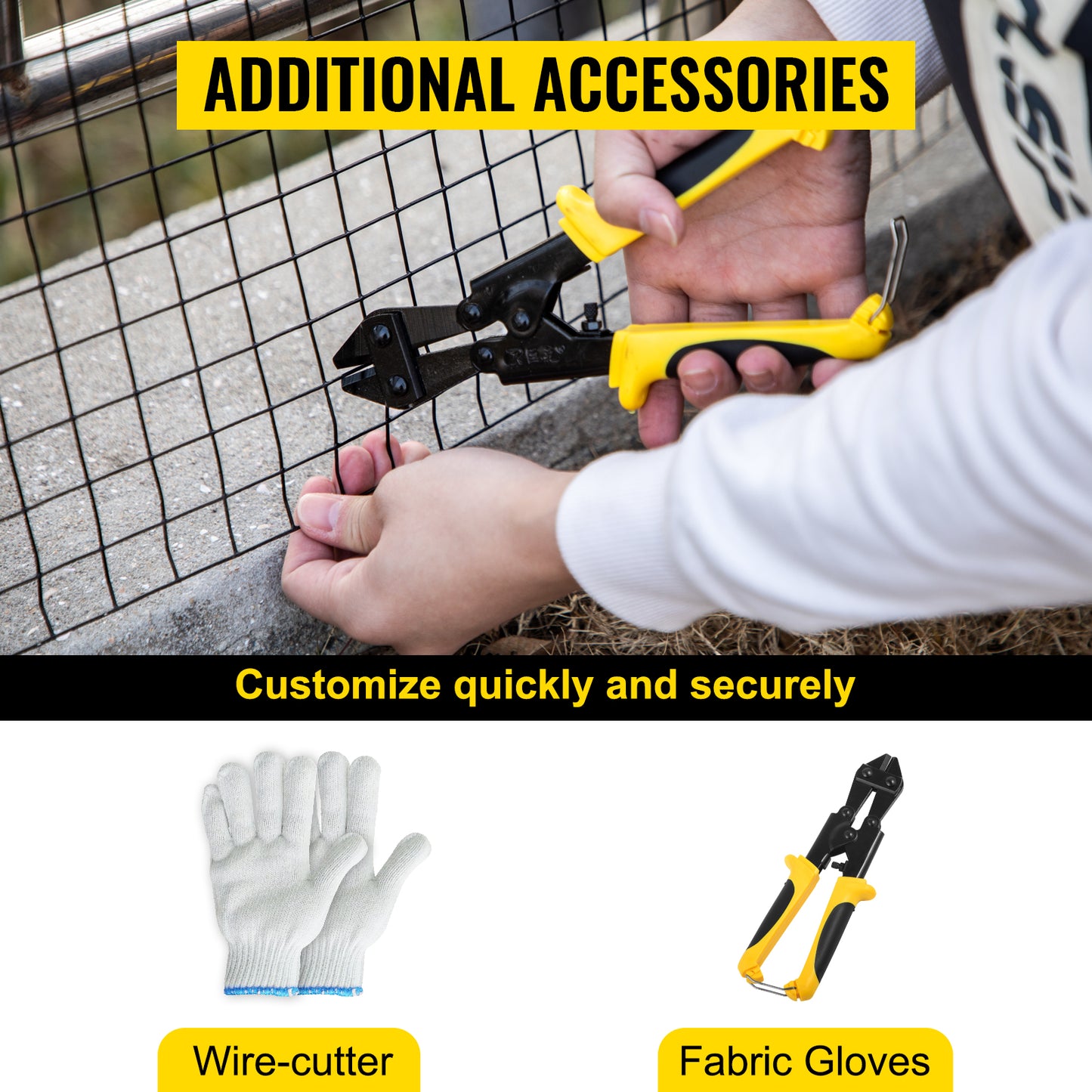 SucceBuy Welded Wire Fence